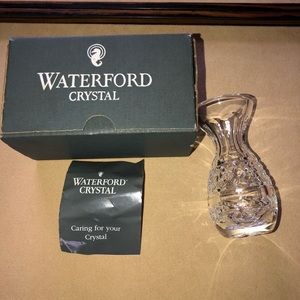 NIB Waterford Crystal Vase 3.5”